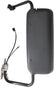 Freightliner Columbia 2002-2013 Rearview Mirror Assembly (Gray Mirror Housing, Gray Mirror Arm, Left-side, with Heating Function