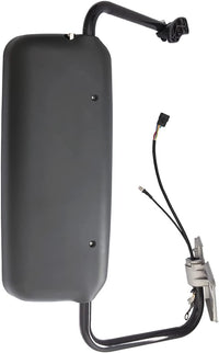 Freightliner Columbia 2002-2013 Rearview Mirror Assembly (Gray Mirror Housing, Gray Mirror Arm, Right-side, with Heating Function)