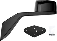 Conjunto de espejo de capó izquierdo Volvo VNL 2004-2017 (modelo negro)