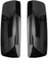 Black Door Mirror Cover for Volvo VNL 2004-2017, Side Mirror Cover Replacement for Volvo Trucks Driver Left Passenger Right Side Semi Truck Accessories