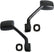 Black Hood Mirror for KENWORTH T680/PETERBILT 579 587, Driver/Left and Passenger/Right hood Mirror Assembly for KENWORTH T680, PETERBILT 579/587, a Pair