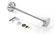 universal for Car Train Boat 25.1 inch Chrome Train Horn for Truck Loud Single Air Horns 150DB Train Horns