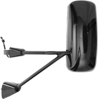 KENWORTH  T170/T270/T370/T440/T470/T660/T800 Black Heated & Motorized Mirror Assembly LH