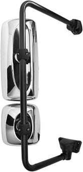 Freightliner M2 Right-Side Rearview Mirror Assembly Without Heating Film (Electroplated Version)
