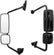 Freightliner M2 Right-Side Rearview Mirror Assembly With Heating Film (Black)