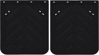 Mud Flaps for Trucks, Heavy Duty Rubber Semi Truck Mud Flaps, Set of 2 Pieces, 24" x 30"