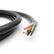 7 Way Plug Trailer Cord Cable Wiring Harness, 7 Pin Trailer Wiring Harness Plug for Campers Caravans RV Food Vans