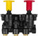 Hand Operated Trailer Parking Manifold Dash Valve 800257 With 3/8" Push to Connect Ports Compatible with Bendix Brake Control Valve Truck
