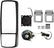 Volvo VNL 2004-2017 Espejo retrovisor izquierdo (espejo principal), negro