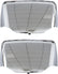KENWORTH T680 PETERBILT 579/587 Chrome Hood Mirror Cover LR