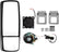 Volvo VNL 2004-2017 Espejo retrovisor derecho (espejo principal), negro