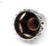 33mm Lug Nut Covers for Semi Trucks, ABS Chrome Flanged Spikes Threaded Lug Nut Cover Caps for Semi Trucks, Pack of 20 PCS