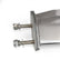 Stainless Steel Angled Mud Flap Hanger Set 30" 2-1/2" 2.5" Bolt Spacing Semi Truck