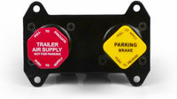 Hand Operated Trailer Parking Manifold Dash Valve 800257 With 3/8" Push to Connect Ports Compatible with Bendix Brake Control Valve Truck