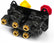 Hand Operated Trailer Parking Manifold Dash Valve 800257 With 3/8" Push to Connect Ports Compatible with Bendix Brake Control Valve Truck