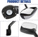 KENWORTH T680 PETERBILT 579/587 Chrome Hood Mirror Assembly LR