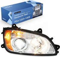 Headlight Assembly for Kenworth T660, Passenger Side Replacement Headlamp for Kenworth T660 T370 T270 T170 T470 T440 T700Headlight Assembly for Kenworth T660, Passenger Side Replacement Headlamp for Kenworth T660 T370 T270 T170 T470 T440 T700