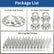 High Soar Lug Nut Covers,1.3 inch Chrome Lug Nut Covers for Semi Trucks Axle Cover Screw-on ABS Wheel Axle Nut Complete Waterproof(2 Front & 4 Rear) Spiked