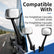 Chrome Hood Mirror for Freightliner Cascadia 2008-2017, Passenger Side (Chrome, Right)