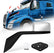 Espejo completo para cofre, lado izquierdo, Volvo VNL 2004-2017 (modelo galvanizado)