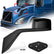 Conjunto de espejo de capó izquierdo Volvo VNL 2004-2017 (modelo negro)