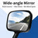 Chrome Hood Mirror for Freightliner Cascadia 2008-2017, Passenger Side (Chrome, Right)