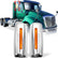 Chrome Hood Mirror Cover Pair Left and Right Side for 2008-2017 International Prostar Mirror Cover (Chrome, a Pair)
