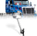 Conjunto de espejo de capó Freightliner Cascadia 2008-2017 (versión completamente electrochapada)