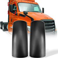 Carcasa de espejo negra (izquierda y derecha) para Freightliner Cascadia 2008-2017