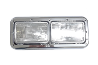 PETERBILT 379 / KENWORTH W900 Dual Rectangular Headlight Assembly