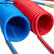 12' Red And Blue Coil Coiled Air Line Hose Set Trailer Brake 1/2" Fittings