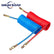 15FT Red/Blue Trailer Air Brake Coiled Hose Kit Semi Truck Tractor Air Line Coil