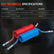 12' Red And Blue Coil Coiled Air Line Hose Set 12ft Trailer Brake 1/2" Fittings