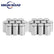 33mm 4-1/4" Chrome Plastic Cylinder Lug Nut Covers Caps Thread-on for Semi Truck