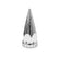 10 pcs Chrome Spike 33mm Wheel Lug Nut For Volvo Freightliner Ford trailers